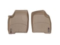 Picture of WeatherTech FloorLiners - Tan - Front - 2 Piece