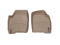 Picture of WeatherTech FloorLiners - Tan - Front - 2 Piece