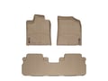 Picture of WeatherTech FloorLiners - Front & Rear - Tan