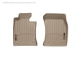 Picture of WeatherTech FloorLiners - Tan - Front - 2 Piece