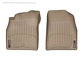 Picture of WeatherTech FloorLiners - Tan - Front - 2 Piece