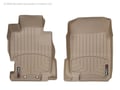 Picture of WeatherTech FloorLiners - Tan - Front - 2 Piece