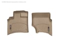 Picture of WeatherTech FloorLiners - Tan - Front - 2 Piece