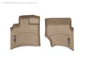 Picture of WeatherTech FloorLiners - Tan - Front - 2 Piece