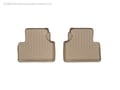 Picture of WeatherTech FloorLiners - Tan - Rear - 2 Piece