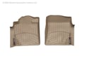 Picture of WeatherTech FloorLiners - Tan - Front - 2 Piece