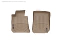 Picture of WeatherTech FloorLiners - Tan - Front - 2 Piece