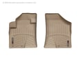 Picture of WeatherTech FloorLiners - Tan - Front - 2 Piece