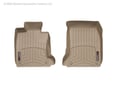 Picture of WeatherTech FloorLiners - Tan - Front - 2 Piece