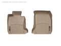 Picture of WeatherTech FloorLiners - Tan - Front - 2 Piece