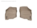 Picture of WeatherTech FloorLiners - Tan - Front - 2 Piece