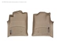 Picture of WeatherTech FloorLiners - Tan - Front - 2 Piece