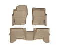 Picture of WeatherTech FloorLiners - Front & Rear - Tan