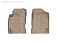 Picture of WeatherTech FloorLiners - Tan - Front - 2 Piece