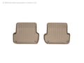 Picture of WeatherTech FloorLiners - Tan - Rear - 2 Piece