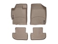 Picture of WeatherTech FloorLiners - Front & Rear Floor - Tan