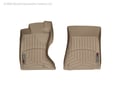 Picture of WeatherTech FloorLiners - Tan - Front - 2 Piece