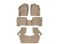 Picture of WeatherTech FloorLiners - Front, 2nd & 3rd Row - Tan