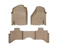 Picture of WeatherTech FloorLiners - Front & Rear - Tan