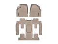 Picture of WeatherTech FloorLiners - Front, 2nd & 3rd Row - 1 Piece 2nd/3rd Row Liner - Tan