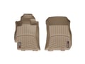 Picture of WeatherTech FloorLiners - Tan - Front - 2 Piece