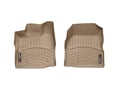 Picture of WeatherTech FloorLiners - Tan - Front - 2 Piece