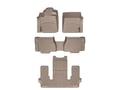 Picture of WeatherTech FloorLiners - Front, 2nd & 3rd Row - Tan