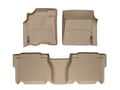 Picture of WeatherTech FloorLiners - Front & Rear - Tan