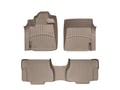 Picture of WeatherTech FloorLiners - Front & Rear - Tan