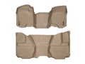 Picture of WeatherTech FloorLiners - Front & Rear - Over-The-Hump - Tan