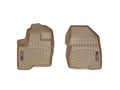 Picture of WeatherTech FloorLiners - Tan - Front - 2 Piece