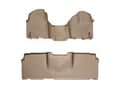 Picture of WeatherTech FloorLiners - Front & Rear - Over-The-Hump - Tan