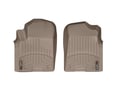 Picture of WeatherTech FloorLiners - Tan - Front - 2 Piece