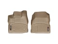 Picture of WeatherTech FloorLiners - Tan - Front - 2 Piece