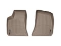 Picture of WeatherTech FloorLiners - Tan - Front - 2 Piece