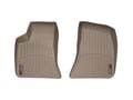 Picture of WeatherTech FloorLiners - Tan - Front - 2 Piece