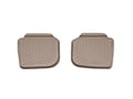 Picture of WeatherTech FloorLiners - Tan - Rear - 2 Piece