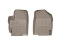 Picture of WeatherTech FloorLiners - Tan - Front - 2 Piece