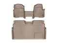 Picture of WeatherTech FloorLiners - Front & Rear - Over-The-Hump - Tan