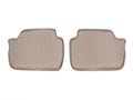 Picture of WeatherTech FloorLiners - Tan - Rear - 2 Piece 