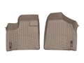 Picture of WeatherTech FloorLiners - Tan - Front - 2 Piece