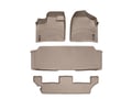 Picture of WeatherTech FloorLiners - Front, 2nd & 3rd Row - Tan