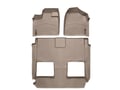 Picture of WeatherTech FloorLiners - Front, 2nd & 3rd Row - 1 Piece 2nd/3rd Row Liner - Tan