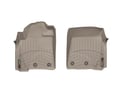 Picture of WeatherTech FloorLiners - Tan - Front - 2 Piece