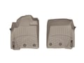 Picture of WeatherTech FloorLiners - Tan - Front - 2 Piece