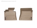 Picture of WeatherTech FloorLiners - Tan - Front - 1 Piece