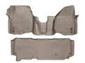 Picture of WeatherTech FloorLiners - Front & Rear - Over-The-Hump - Tan