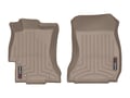 Picture of WeatherTech FloorLiners - Tan - Front - 2 Piece