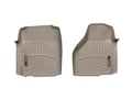 Picture of WeatherTech FloorLiners - Tan - Front - 2 Piece