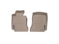 Picture of WeatherTech FloorLiners - Tan - Front - 2 Piece